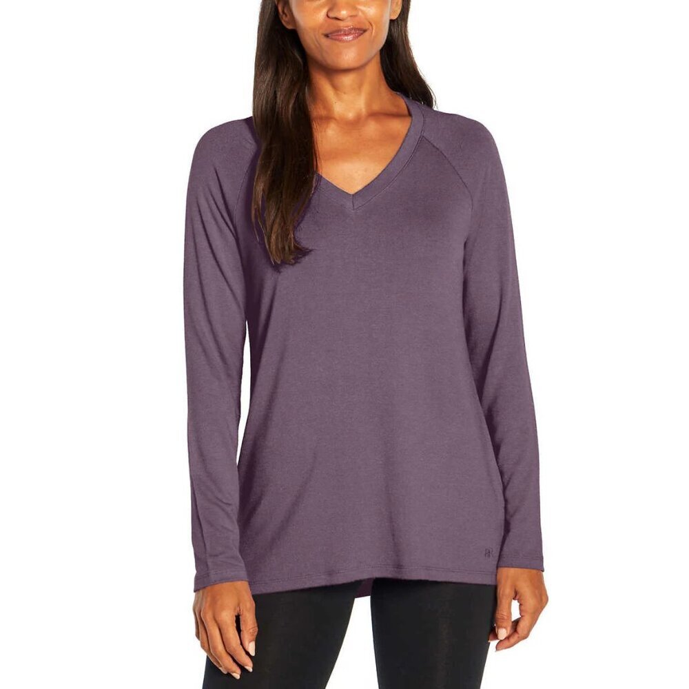 🍀 NEW Banana Republic V-Neck Tunic Top | Purple